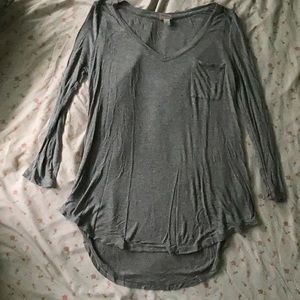 Long sleeve lounge tee
